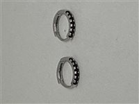 Earrings Woman in Silver OR0642BK